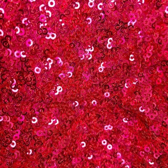 nwt express olivia culpo red sequin crop tank m - Picture 2 of 2